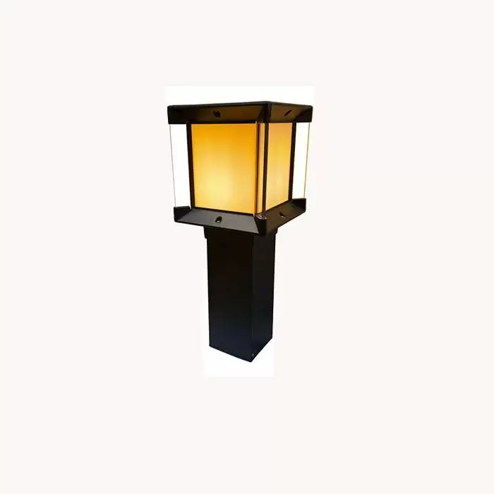 چراغ باغی مکعبی مدرن مدل تارا 60 سانتی متری