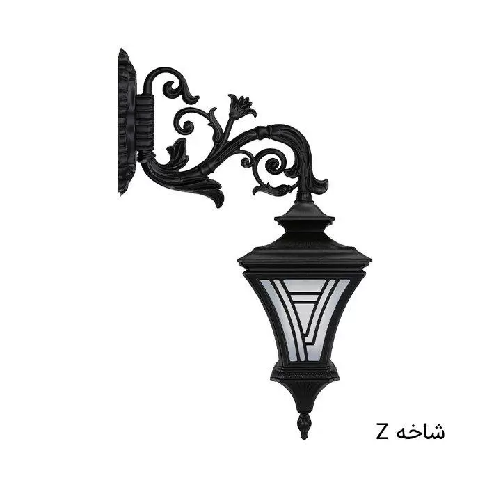 چراغ دیواری حیاطی فلزی ایفل